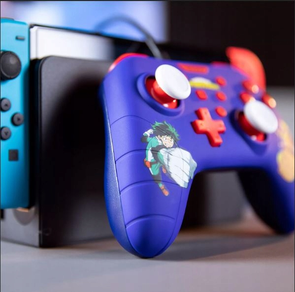 Gamepad Kabelový ovladač Konix My Hero Academia pro Nintendo Switch Pc