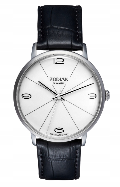 Pánské Hodinky Błonie Mechanický zvěrokruh Bílý safír! Sellita SW210