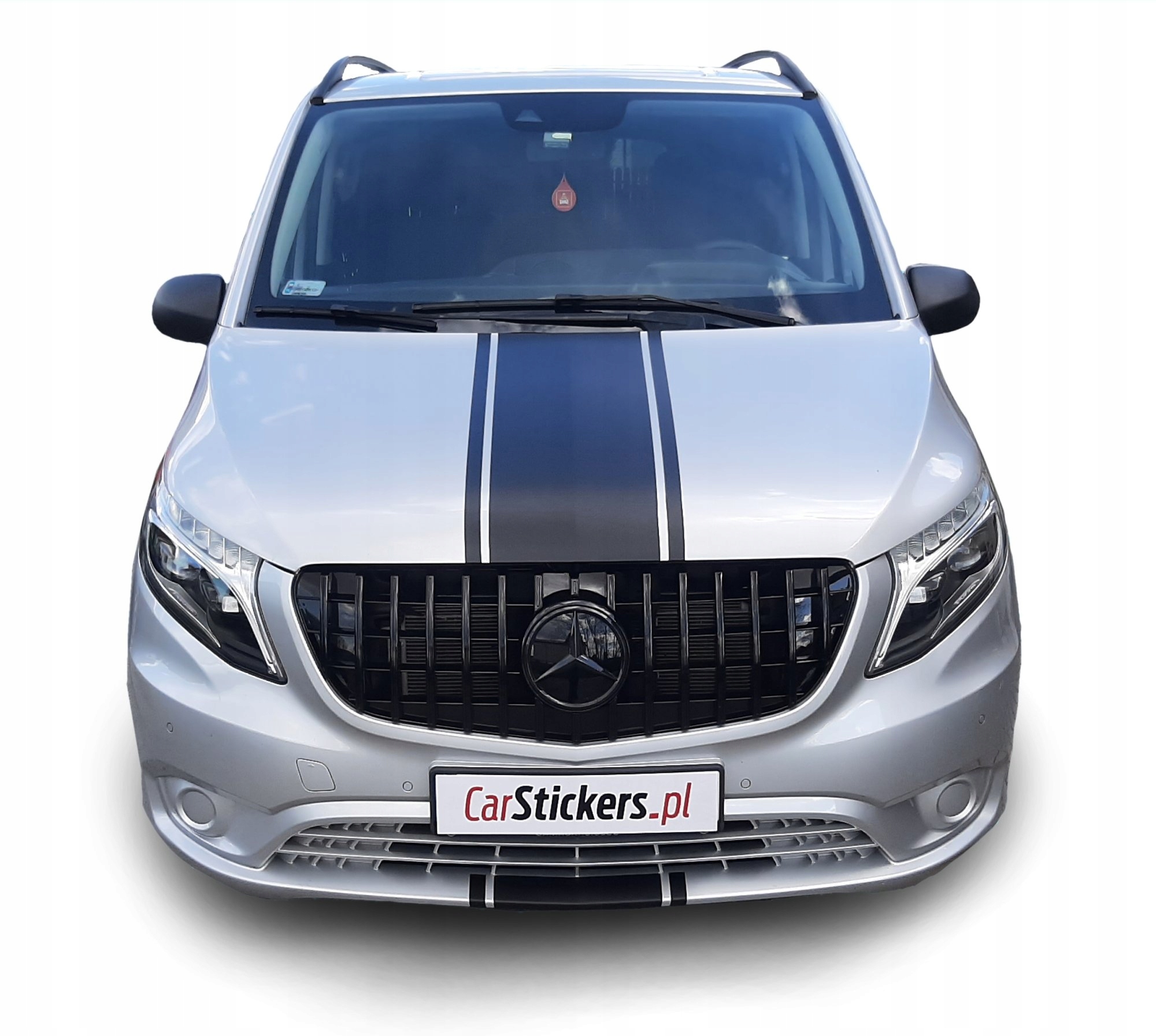 Nálepky na masku a zadnú stranu Mercedes Vito V Klasa