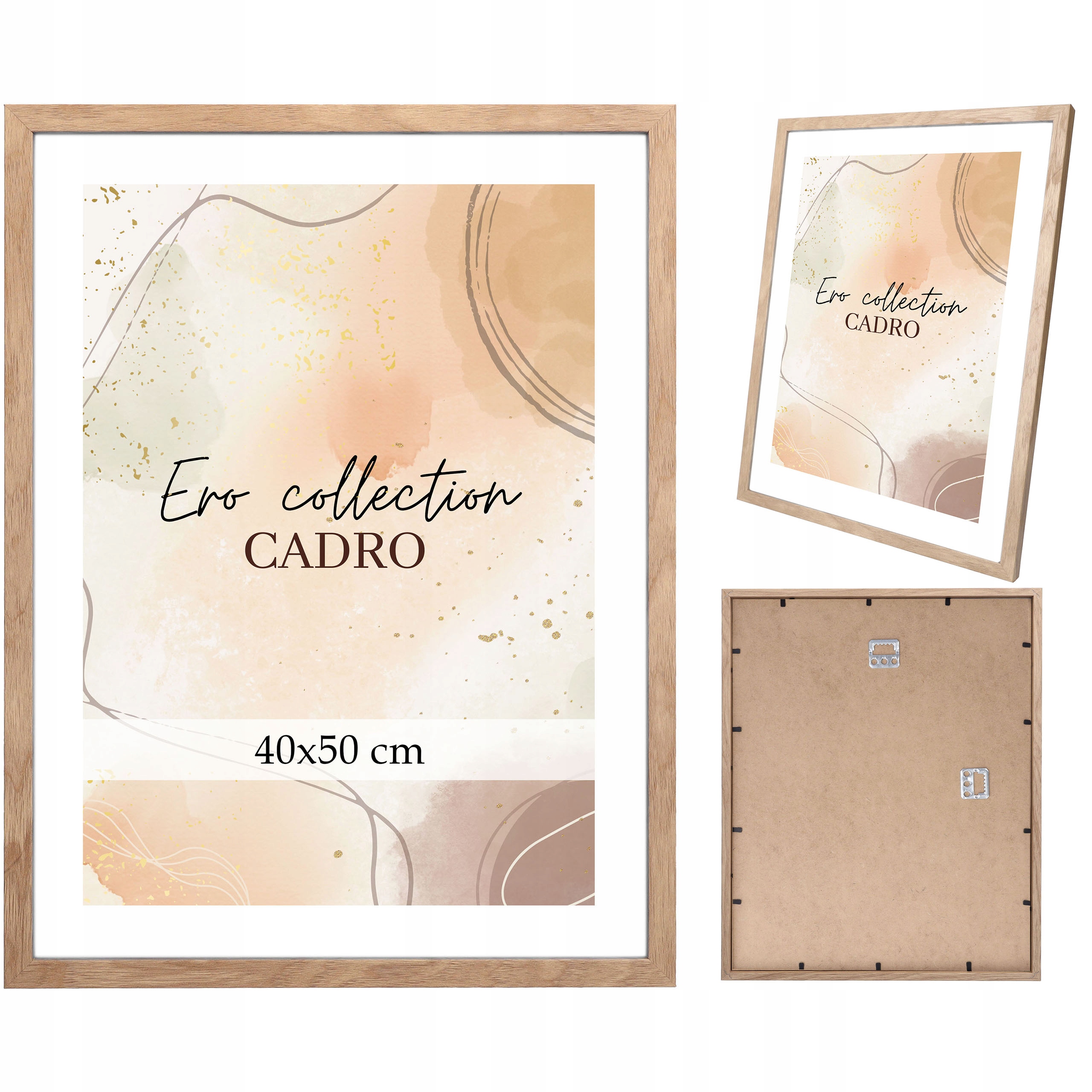 

Ramka 40x50 ramki na zdjęcia rama brąz do zdjęć