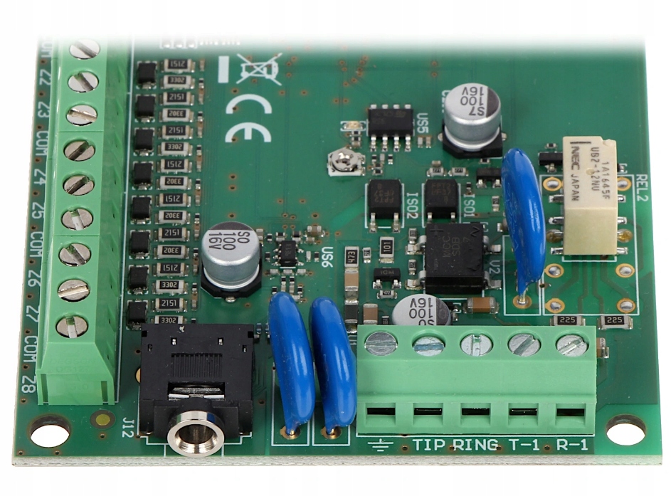 Doska zabezpečovacej ústredne 500 mA 12VDC pre 4 manipulátory PERFECTA-T-32 Satel