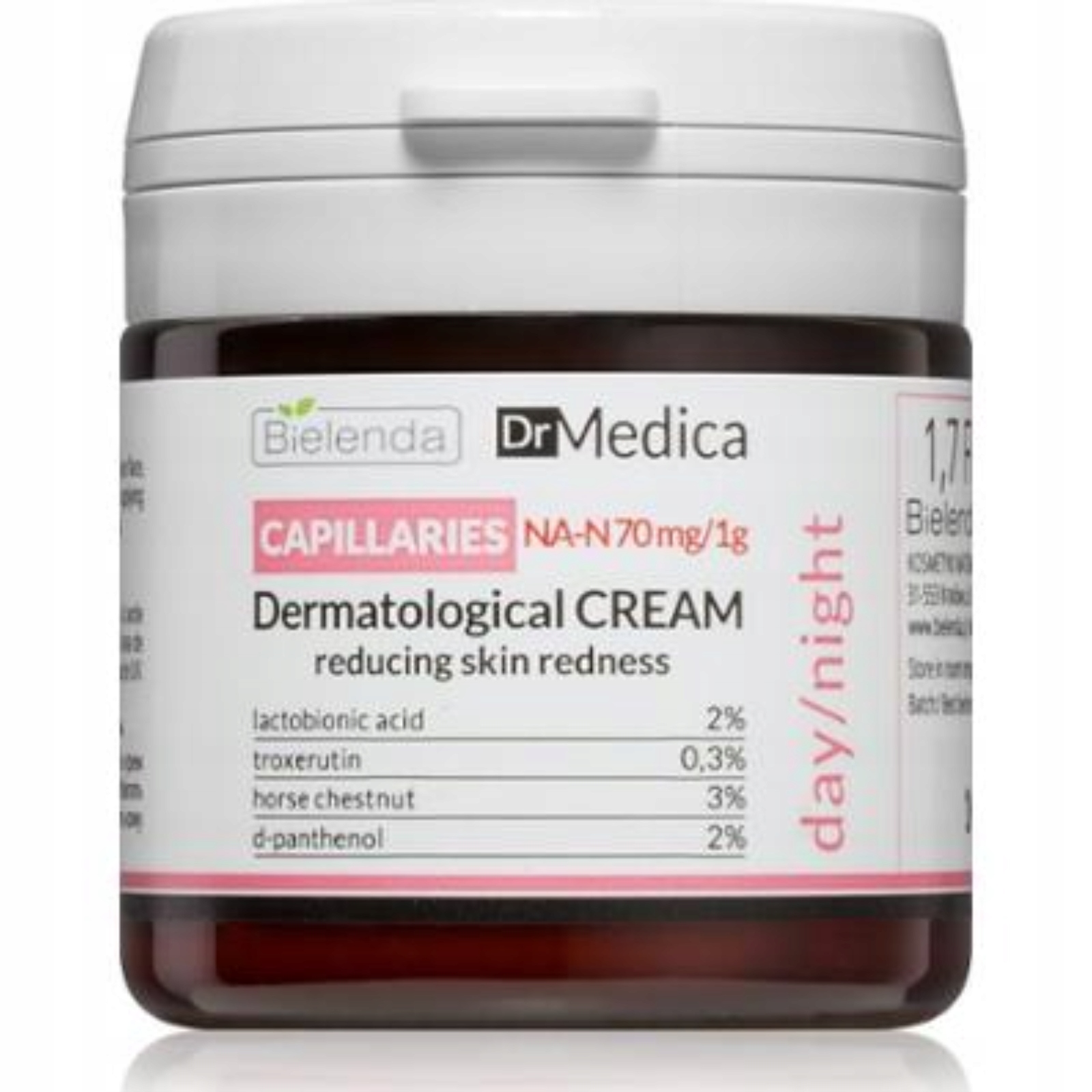 Bielenda Dr Medica Capillaries Krém proti zarudnutí 50 ml