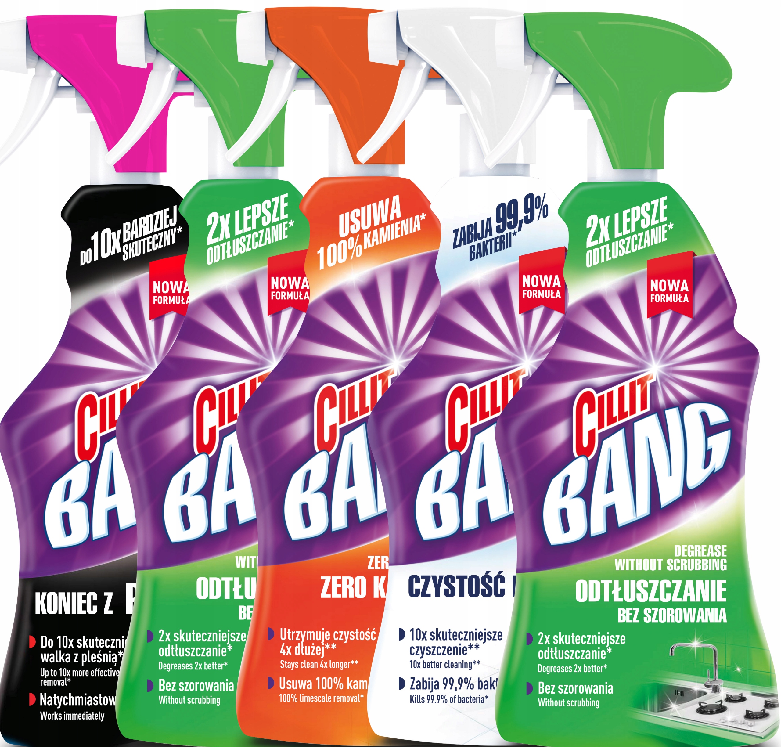 

Cillit Bang Czyszczenie Wielofunkcyjne Spray 3,75L