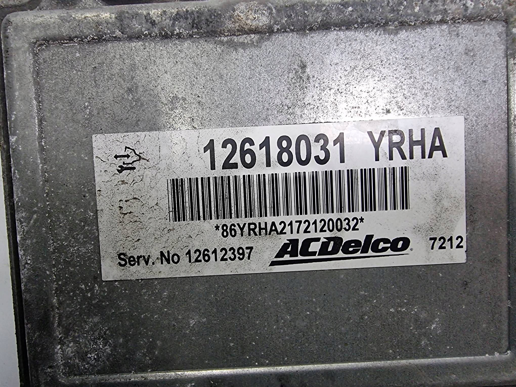 computer Motore ECU 12618031 CHEVROLET HHR