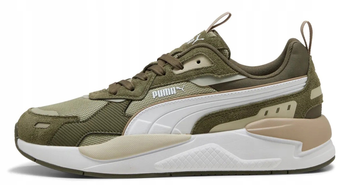 Pánské Sportovní Boty Puma X-ray 3 Sd 39966808 Sneakers Pro Každodenní Nošení, Zelené