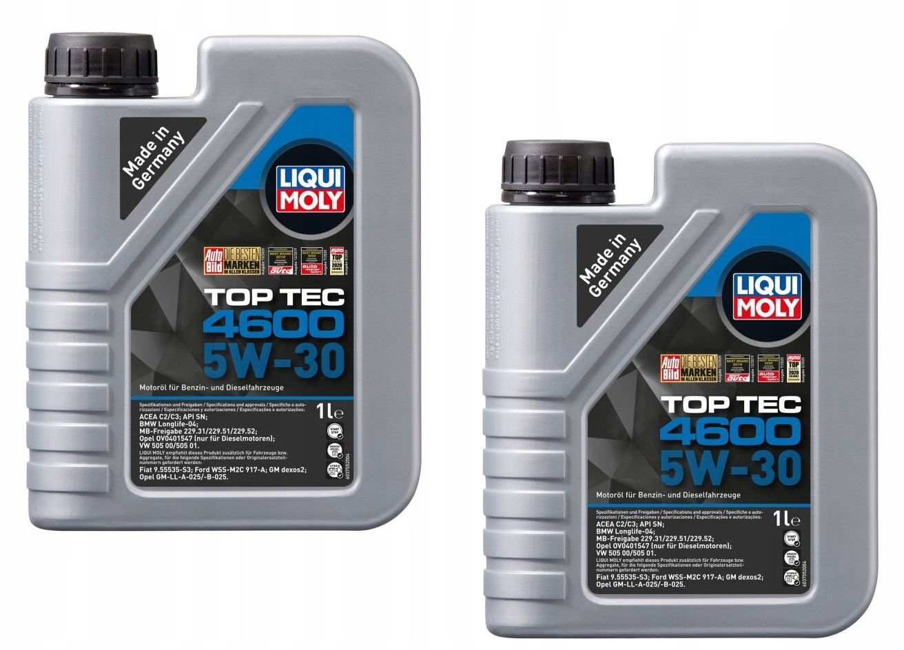 Liqui Moly Olej silnikowy 5W-30 Toptec 4600 olej syntetyczny 1 l