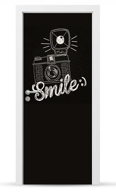 Okleina nálepka na vnější dveře Nábytková samolepicí Snadné Lepení