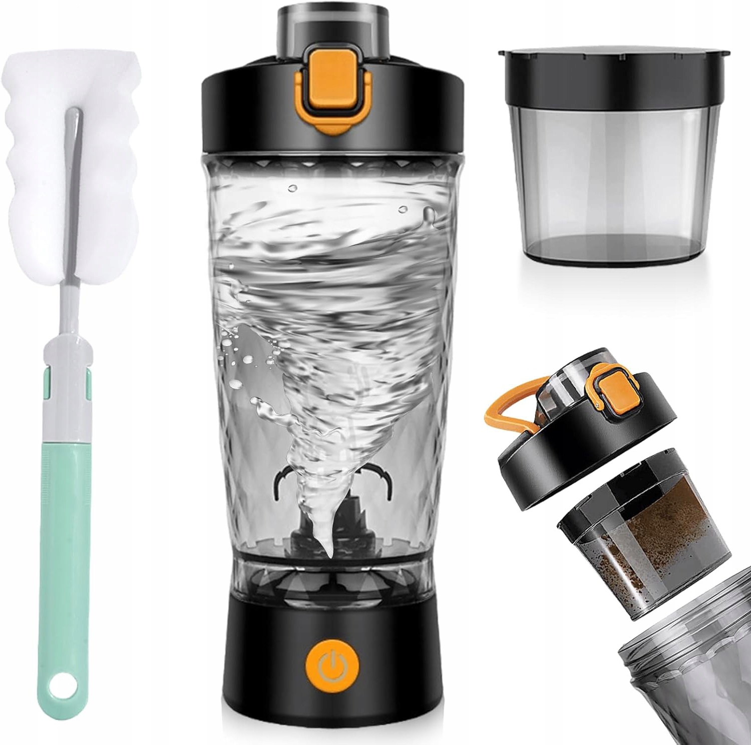 Automatický elektrický šejkr na kondicionéry lahev na pití 550 ml Usb 1100 mAh