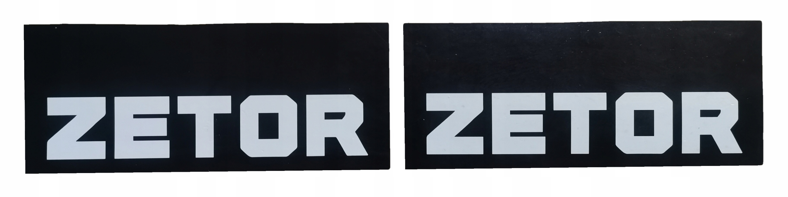 

Chlapacz Zetor czarny biały 44x18cm komplet