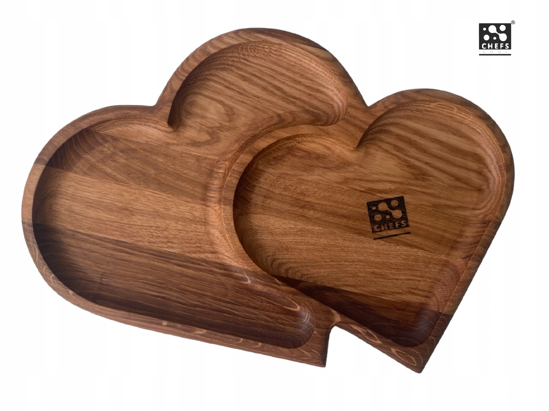 Chefs Soul Pulsate Dubový servírovací tác 37x27cm (CS-PU37)