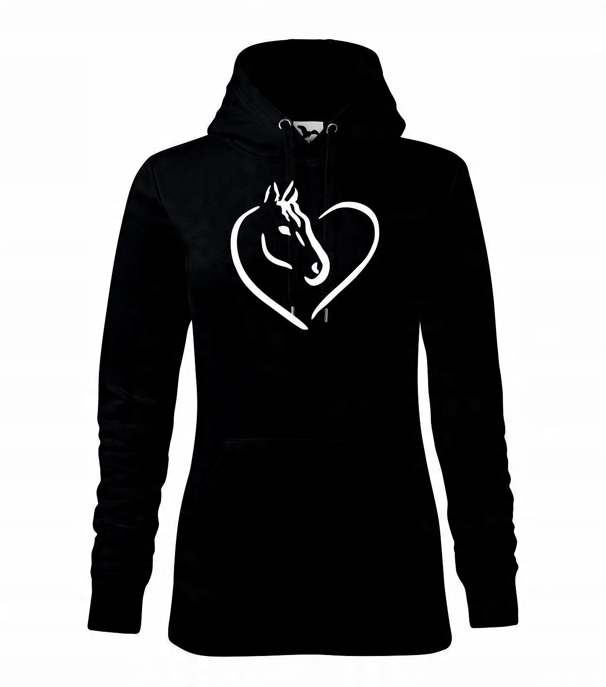 

Bluza z kapturem Love Konie Koń Serce damska
