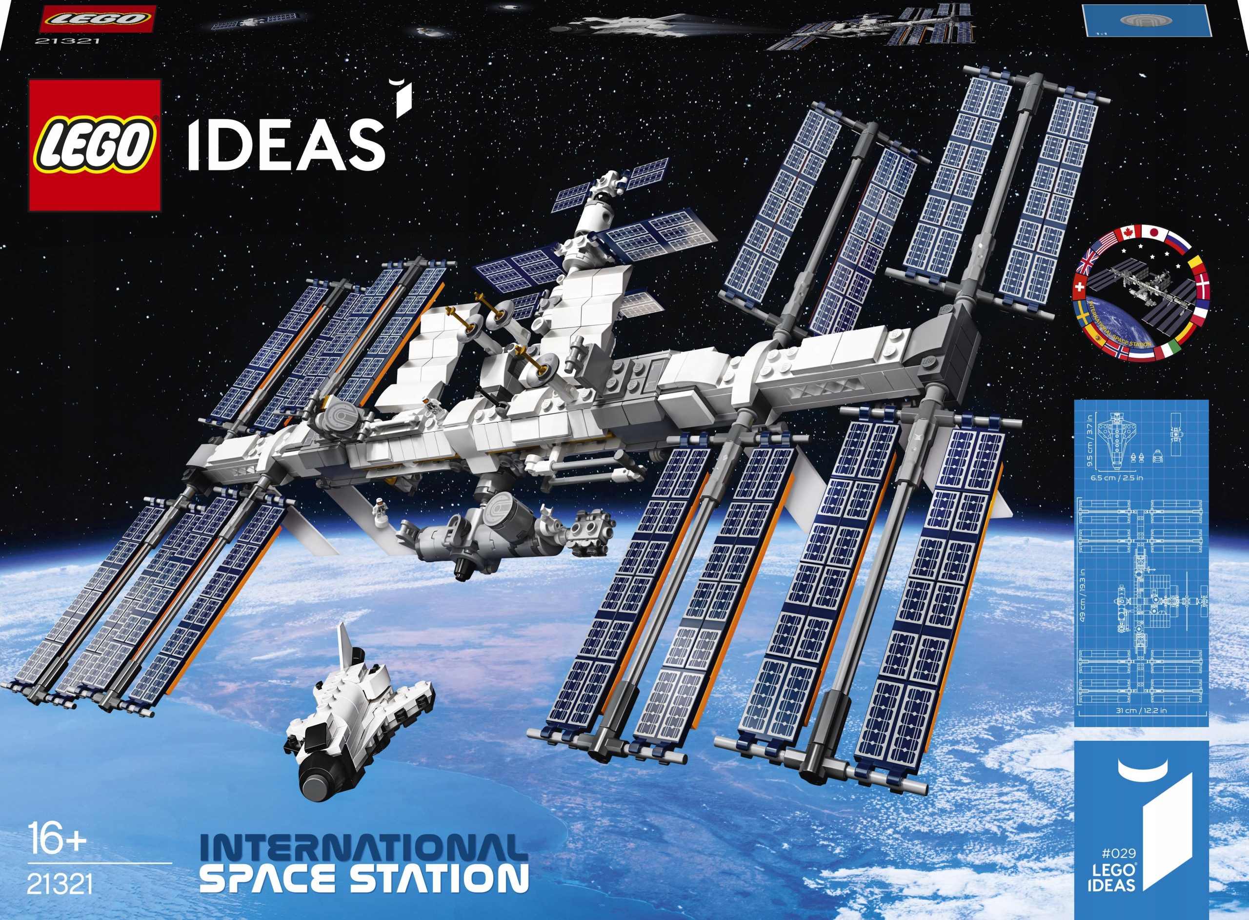 LEGO IDEAS Международная космическая станция 21321