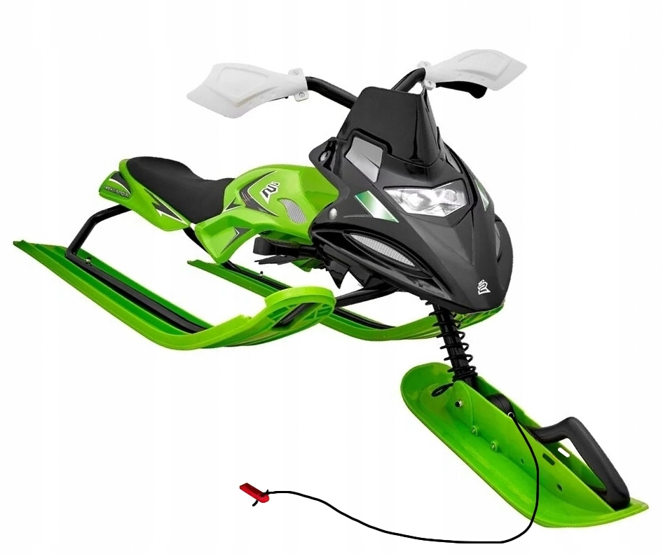 Nartosanki z hamulcem Skuter śnieżny Sanki Linka