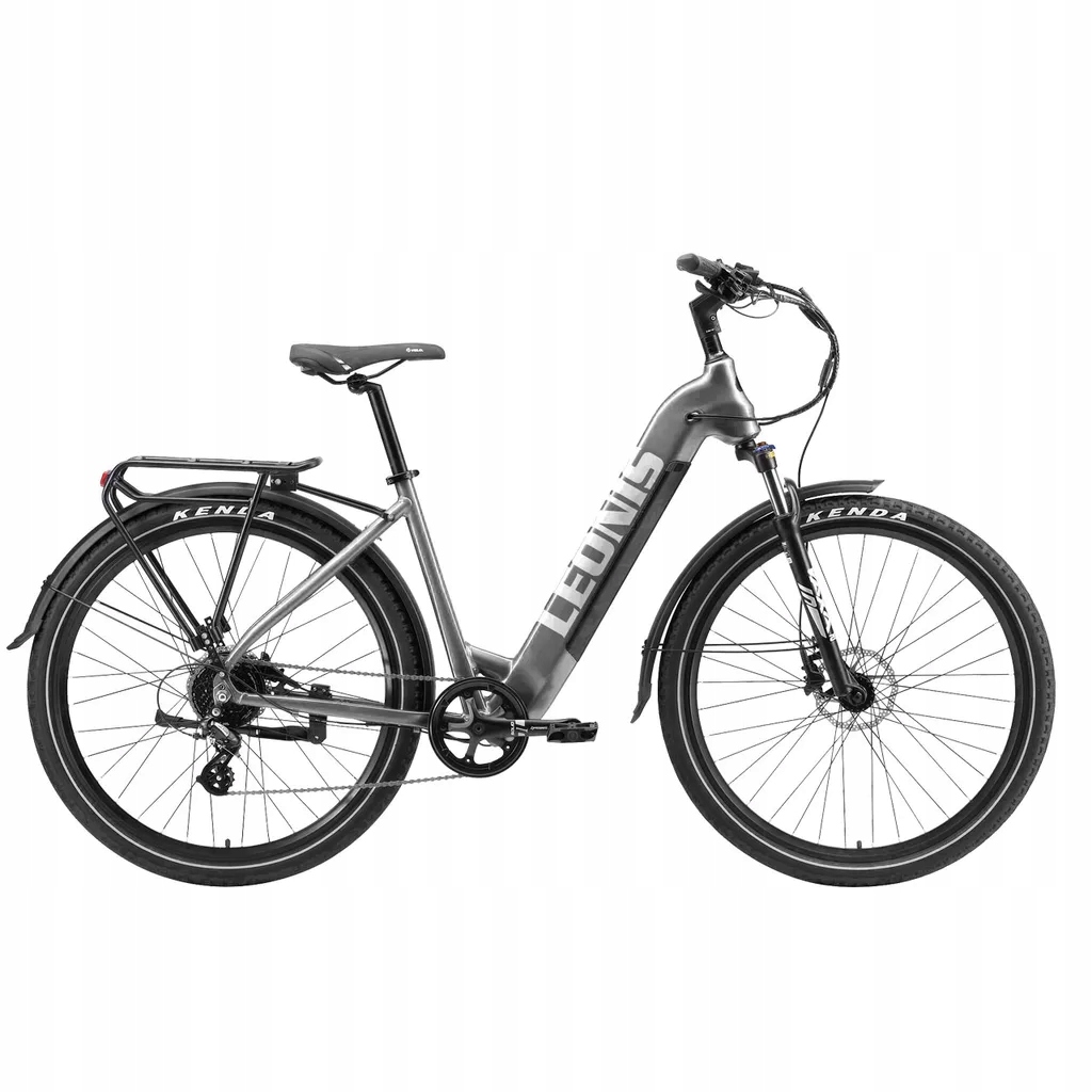 Rower Elektryczny Hecht Leonis Grey 250W Górski 27,5” Do Miasta I Terenu