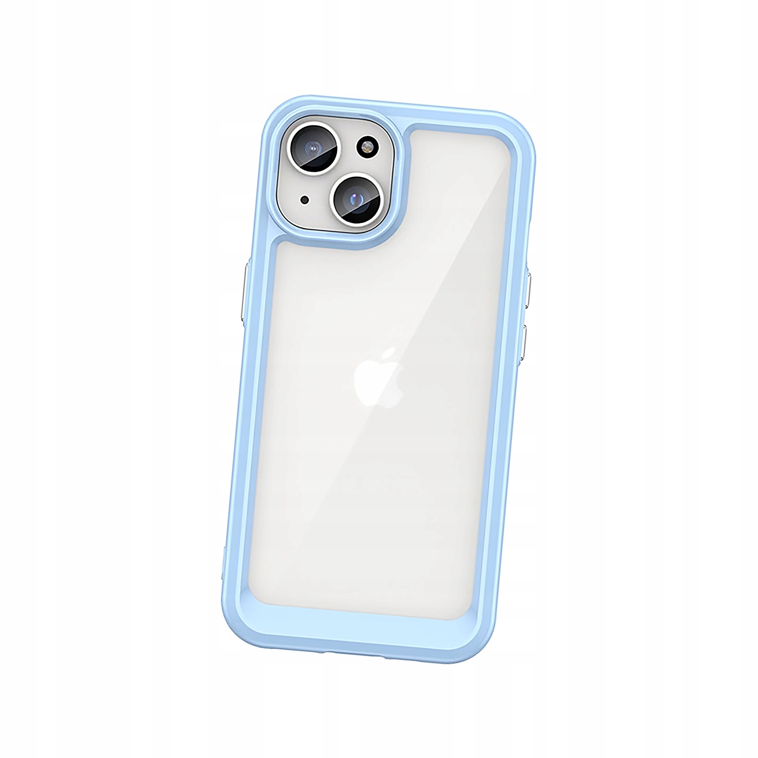 Wzmocnione etui z elastyczną ramką do iPhone 15 Plus Outer Space