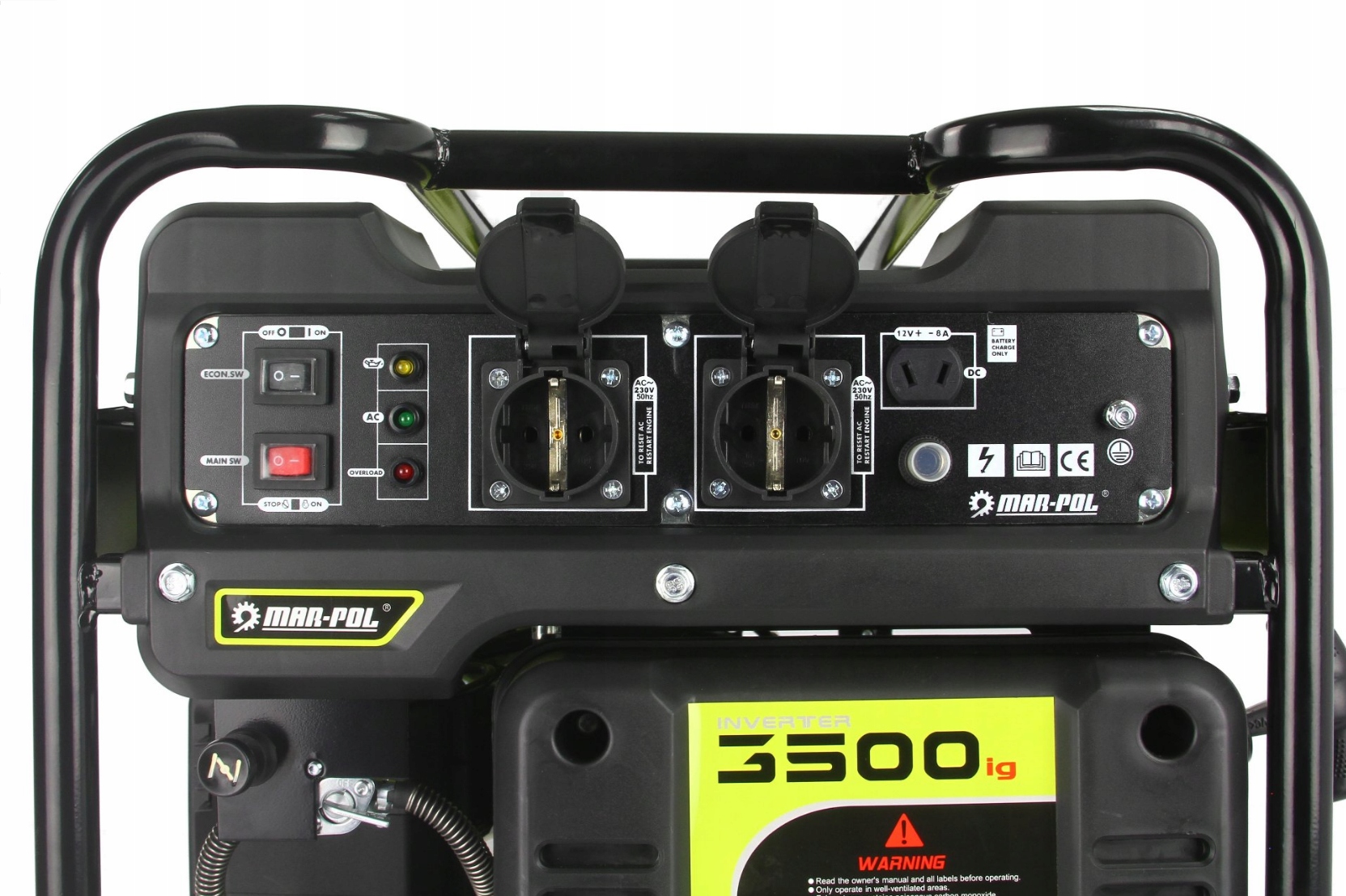 AGREGAT PRĄDOTWÓRCZY GENERATOR PRĄDU AVR 3,5 kW Marka Mar-pol