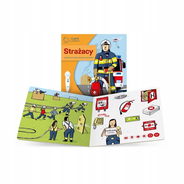 CZYTAJ Z ALBIKIEM ZAWODY STRAŻACY KSIĄŻKA ALBI Wydawnictwo Albi