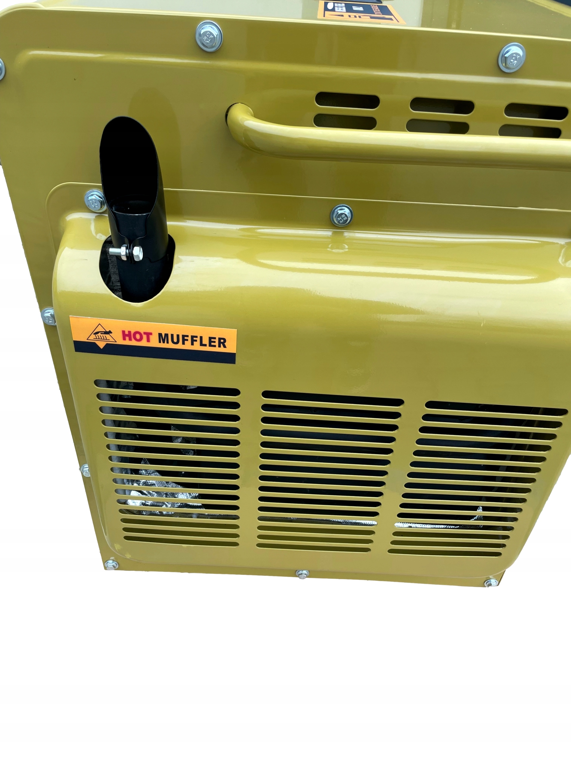 AGREGAT PRĄDOTWÓRCZY DIESEL 7,5kW generator CICHY Moc silnika 10.2 KM