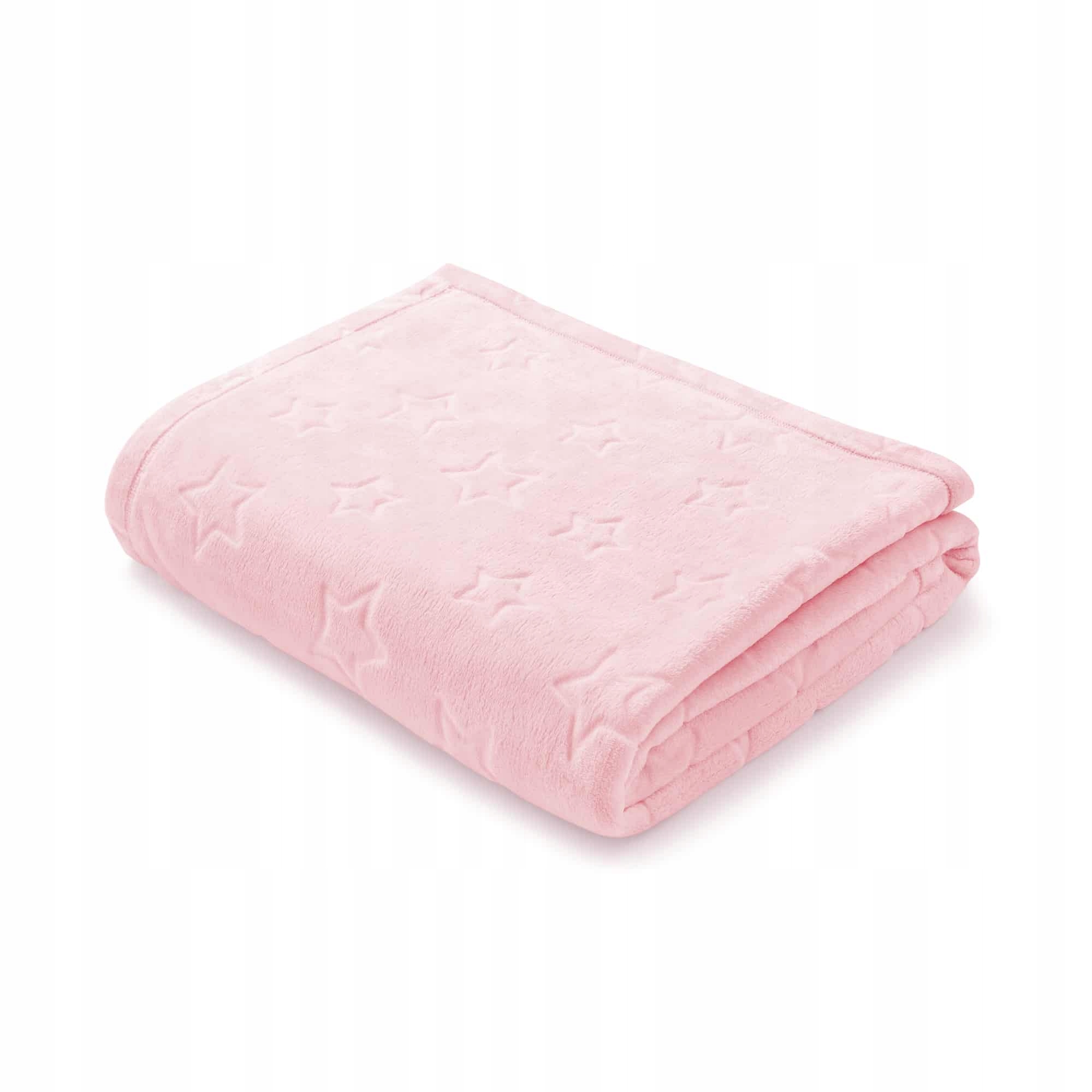 

Pepi Kocyk dziecięcy gwiazdki 140x200 powder pink