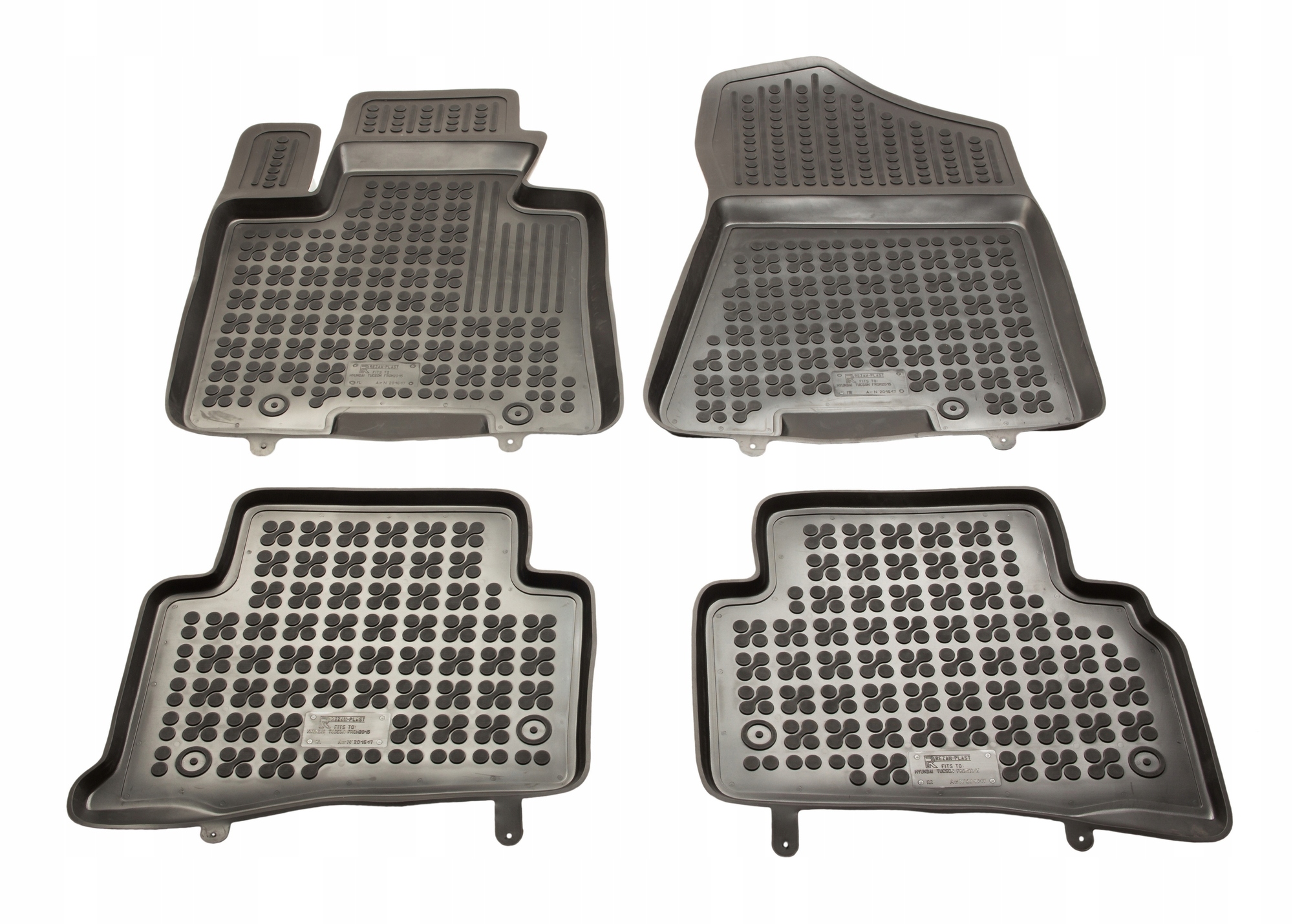 Hyundai Tucson III 2015-2020 Kia Sportage IV 2015-2020 dywaniki gumowe