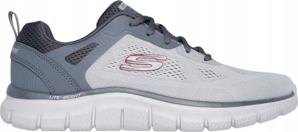 Pánské Boty Skechers Track Broader Šedé 232698 Gycc velikost 42
