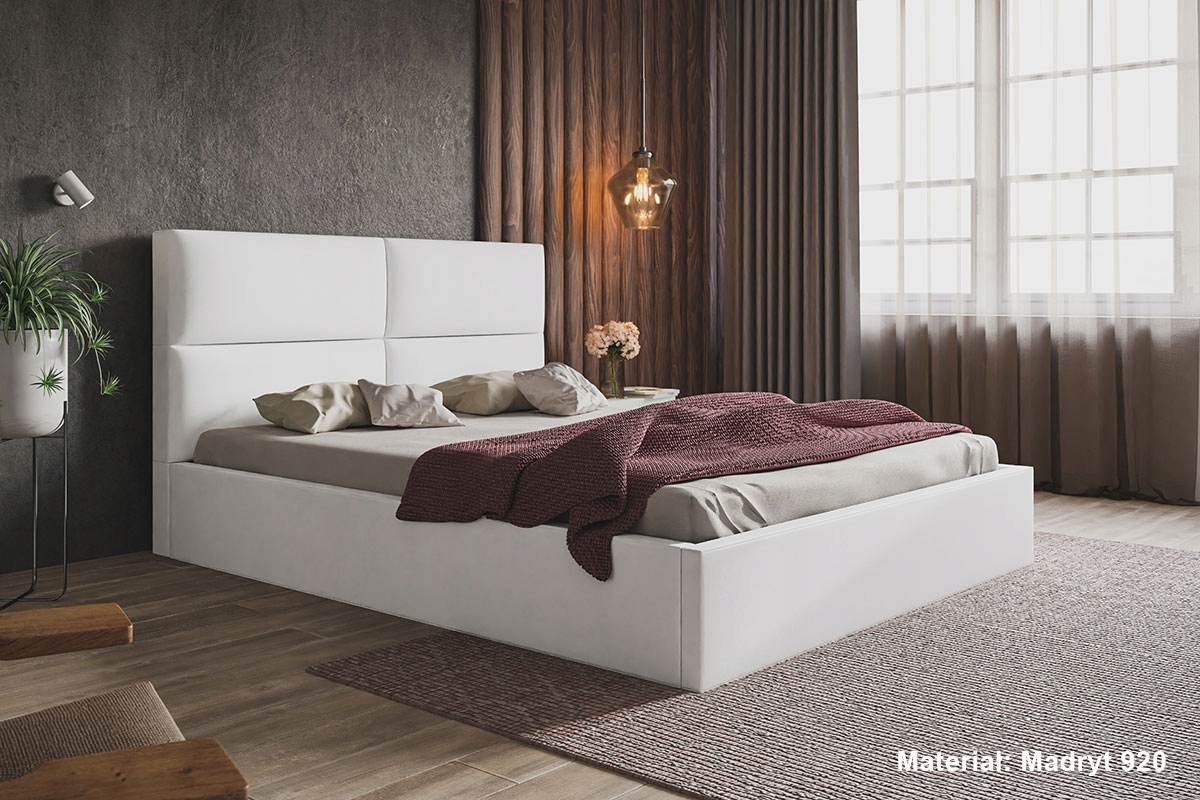 Łóżko tapicerowane Slim 6 120x200 stelaż pojemnik Marka Goodnight