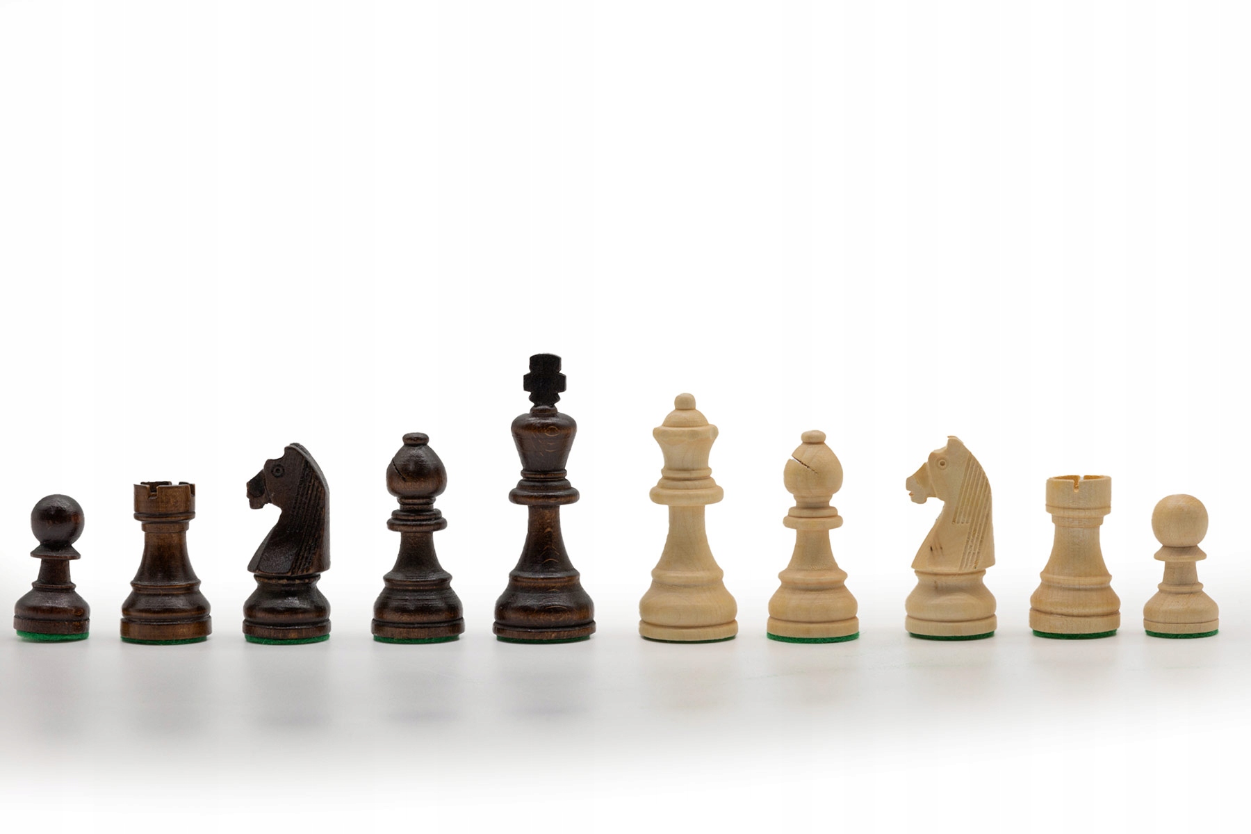 Szachy Turniejowe Rozmiar 5 wypalane brązowe/ Szachy Staunton 5/ producent Producent Szachy Żurek