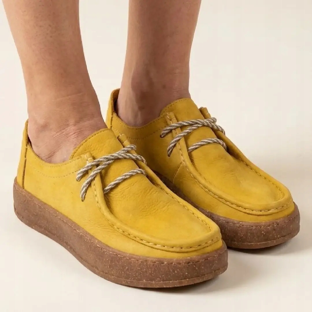 Dámské polobotky Artiker 58C3612 žluté 38, Žlutá