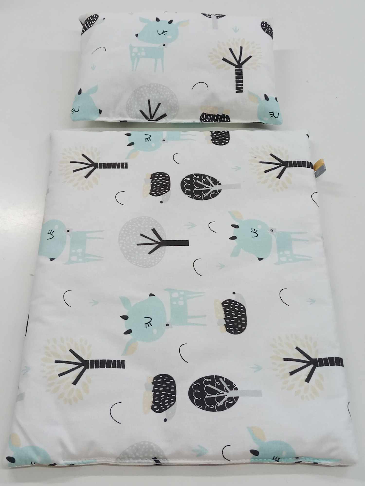 POŚCIEL DLA LALEK. KOŁDERKA, PODUSZKA