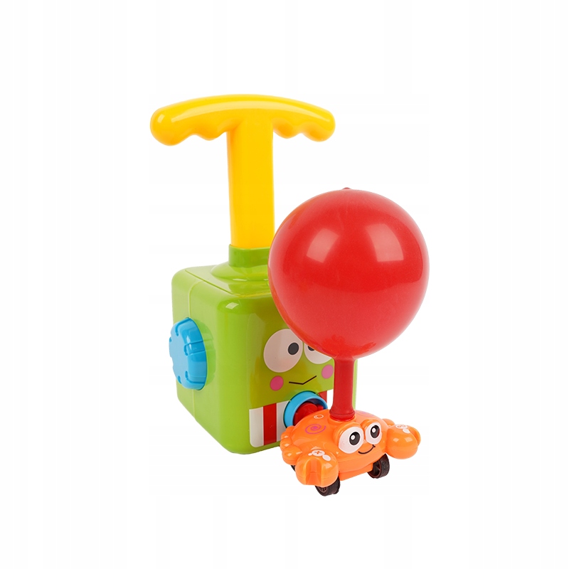 WYRZUTNIA SAMOCHODÓW RAKIET NAPĘD NA POWIETRZE BALONOWY Wiek dziecka 3 lata +