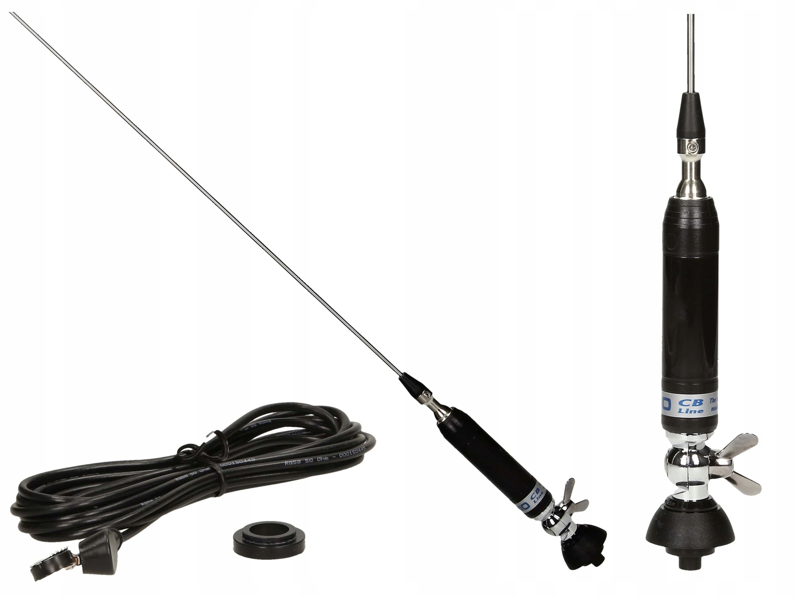 

Antena montażowa Sirio motylek 96cm Łamana Cb Z0N