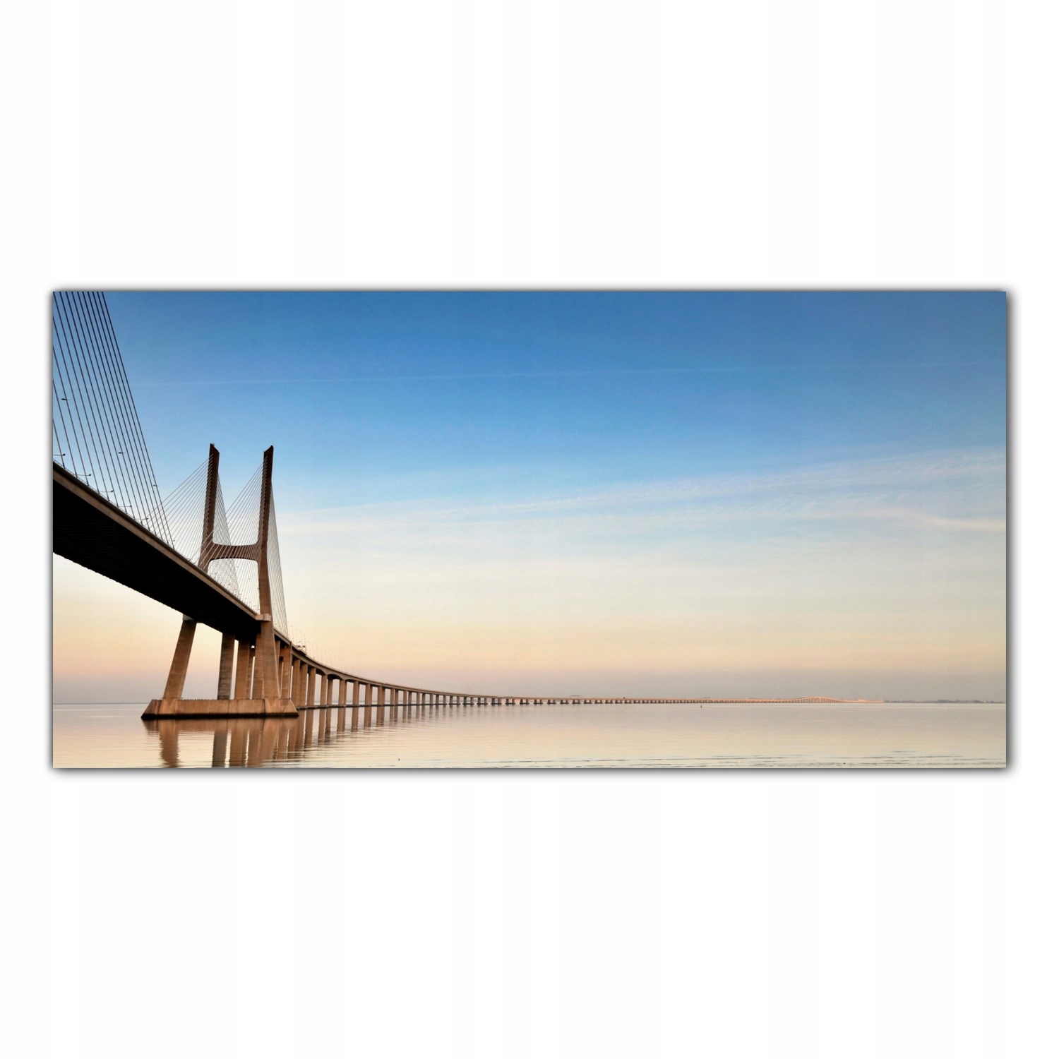 

Obraz Szklany Foto-obraz Most Morze Plaża 100x50