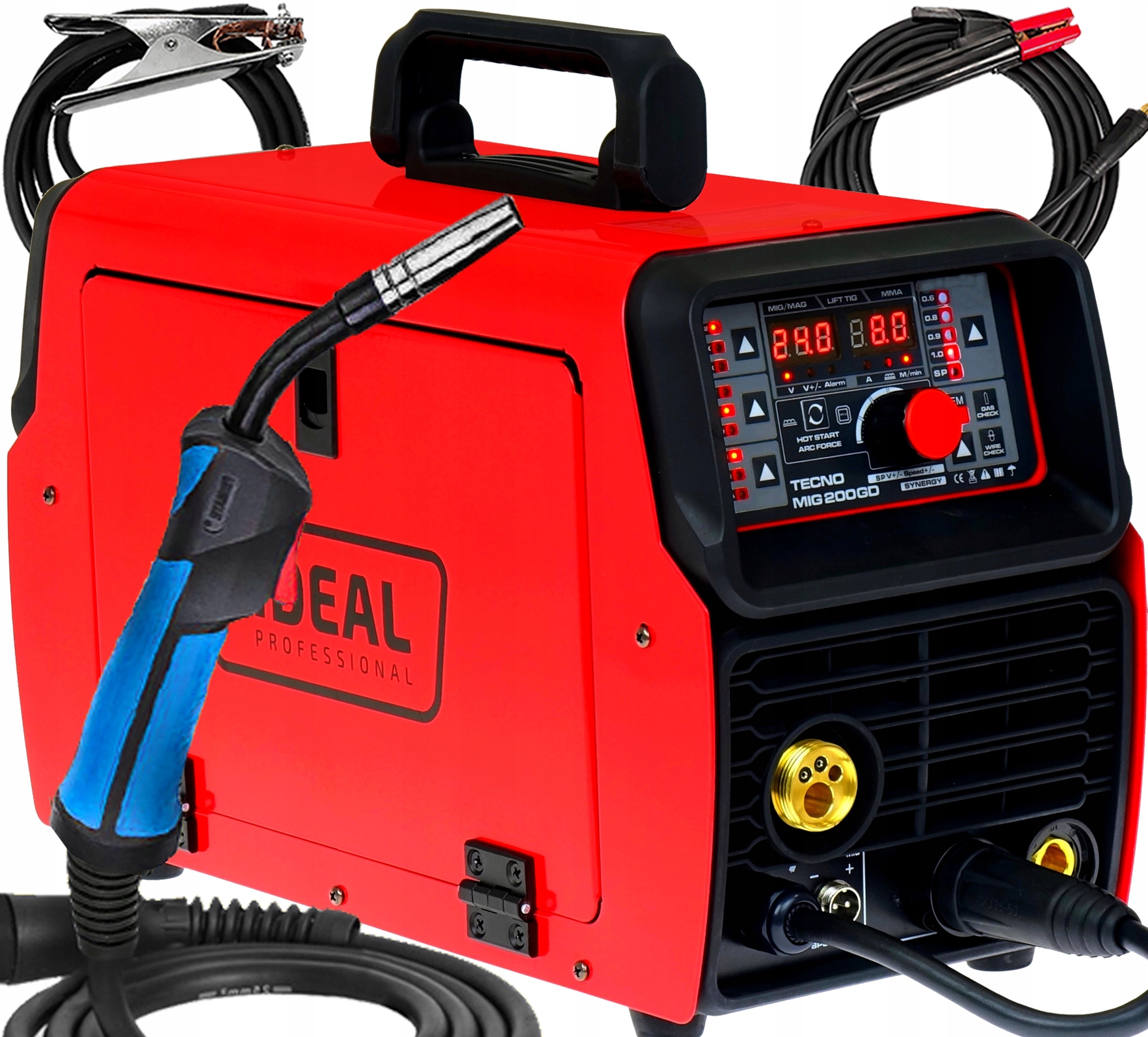 Spawarka Migomat Ideal Tecno Mig 200GD Synergia 4T