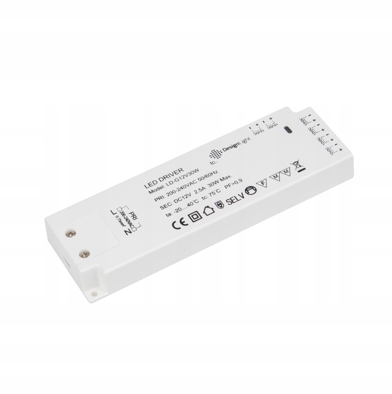 

Zasilacz do Led 30W Z Gniazdami Mini