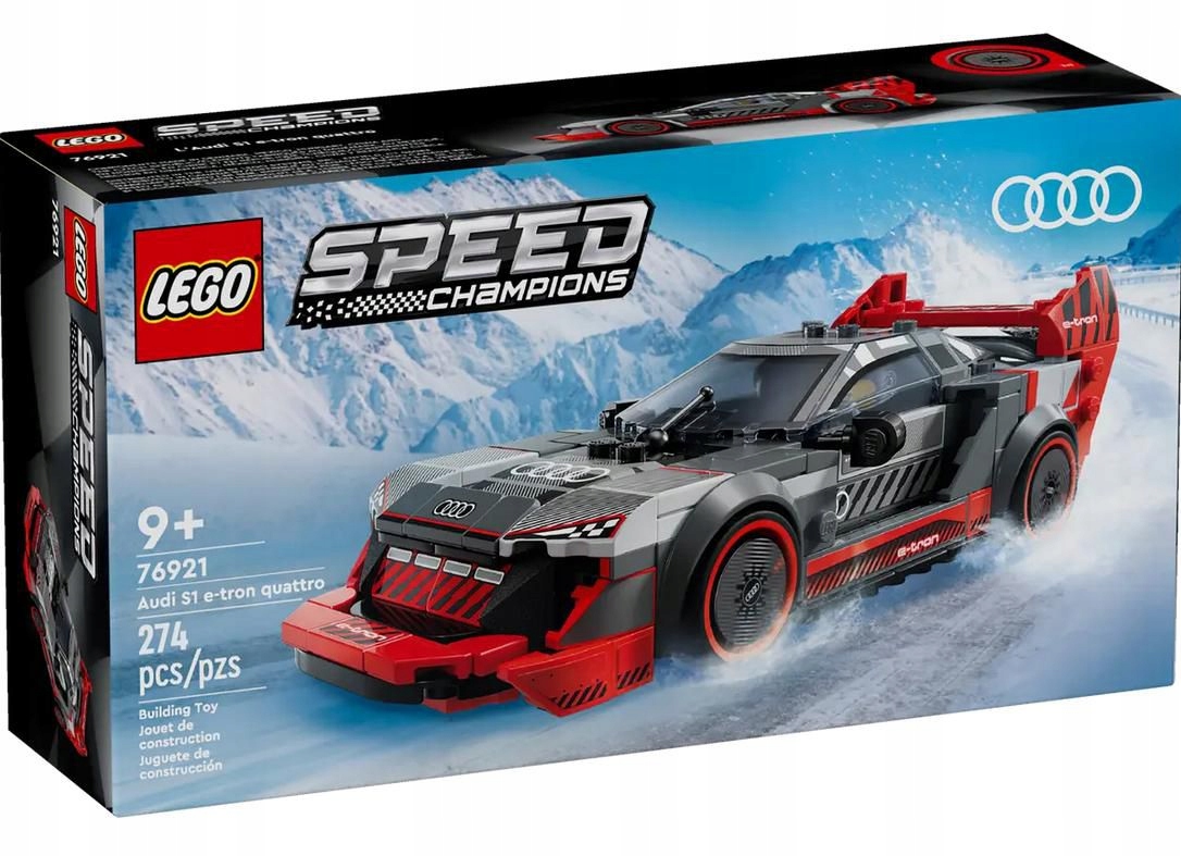 Lego Speed Champions 76921 Závodní Audi S1 E-tron Quattro