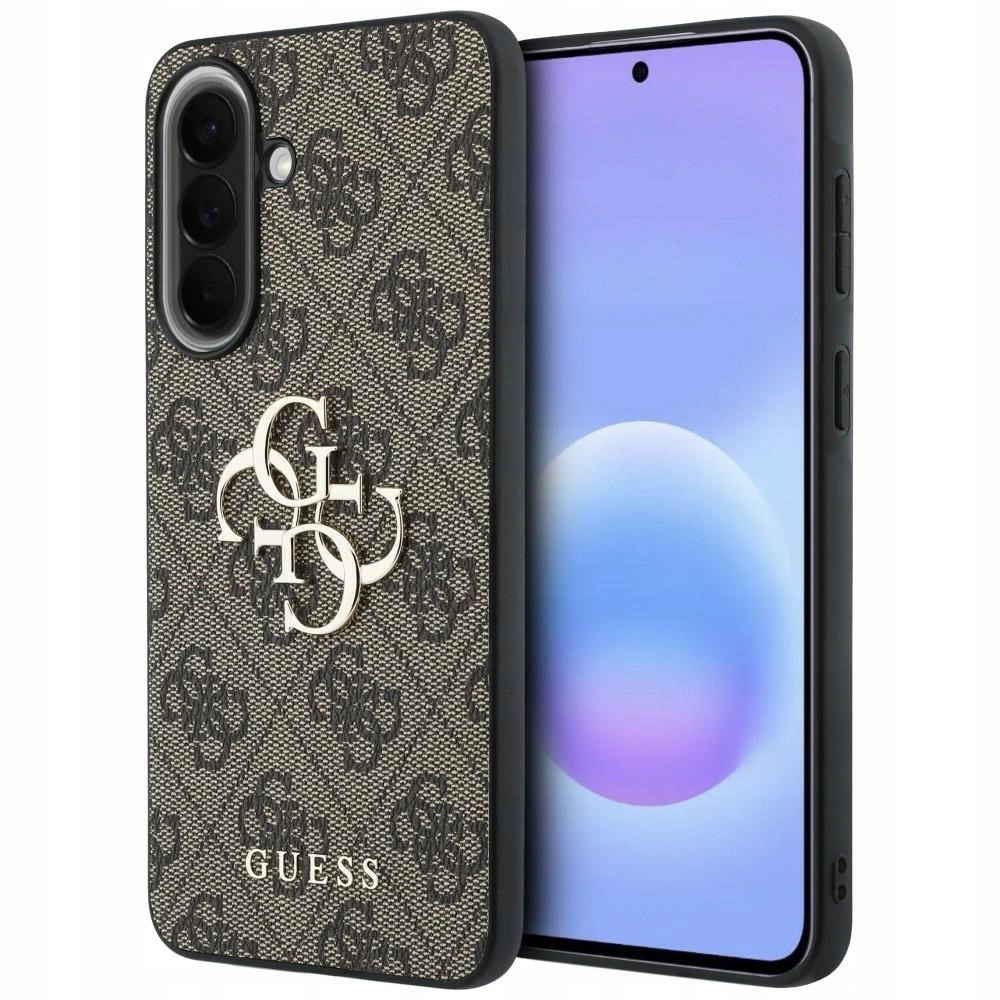 Oryginalne etui Guess Galaxy A37 5G brązowy pokrowiec plecki case cover