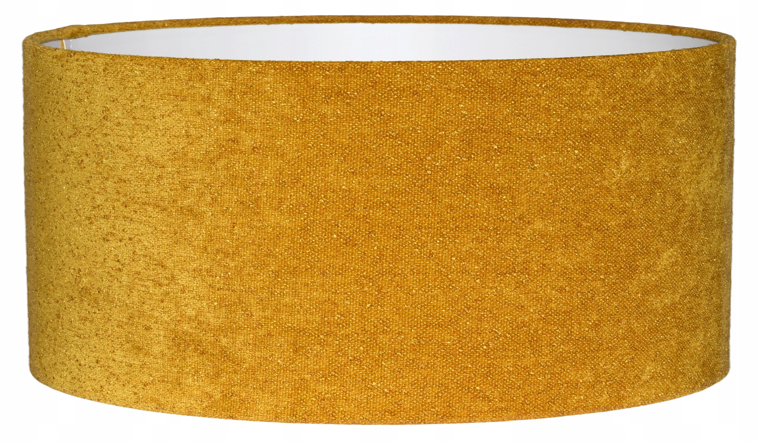 Abažúr stojacej závesnej lampy Valec 50/25 cm E27 MEDOVO-Žltý Boucle Venosa