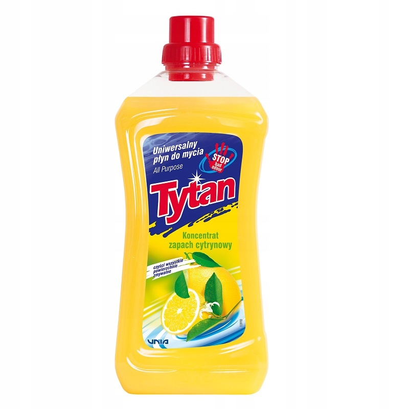 8X Tytan Hustý univerzální mycí prostředek Citronový koncentrát 1L