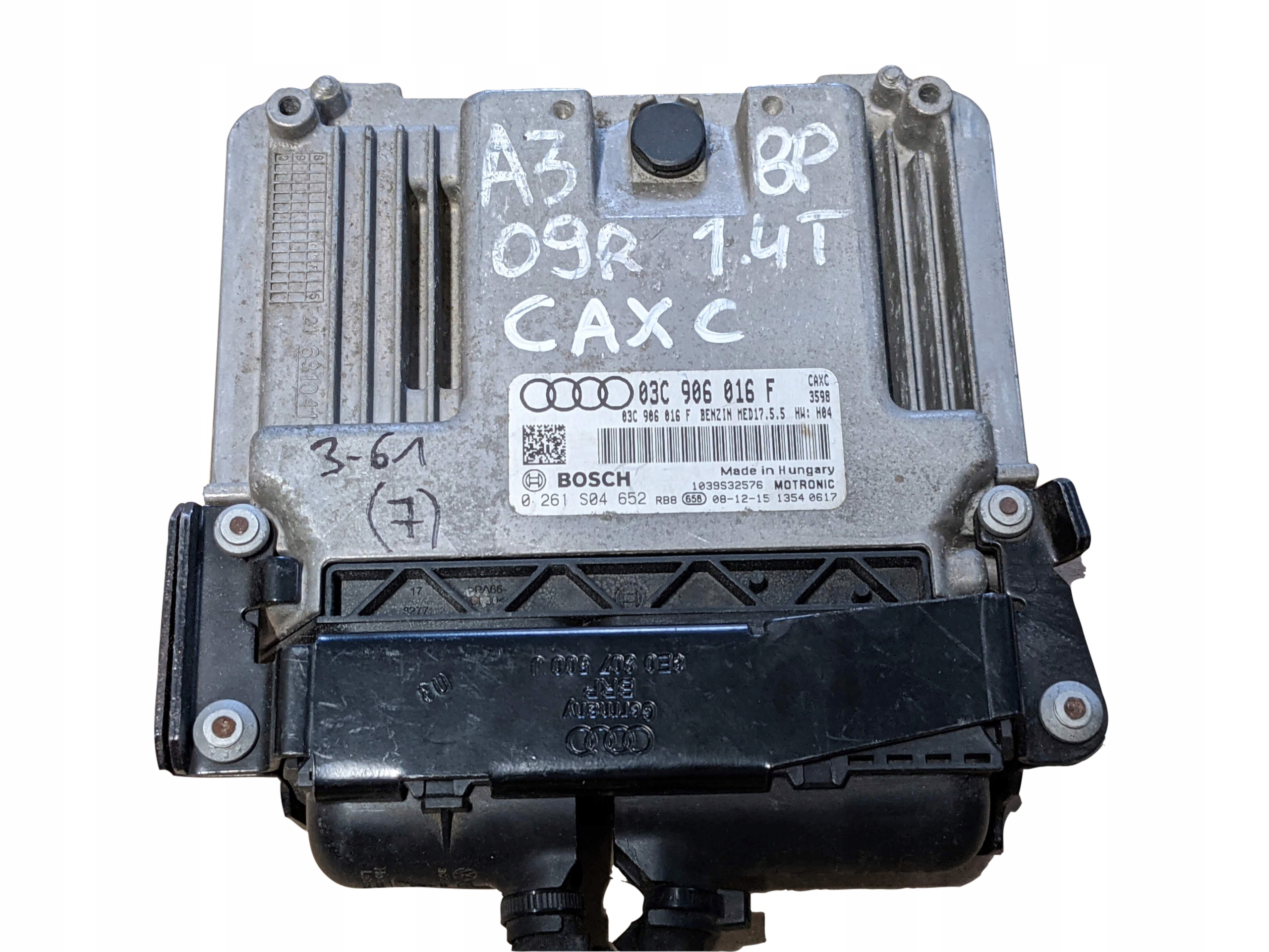 ECU AUDI A3 1.4 TSI 0261S04652 03C906016F