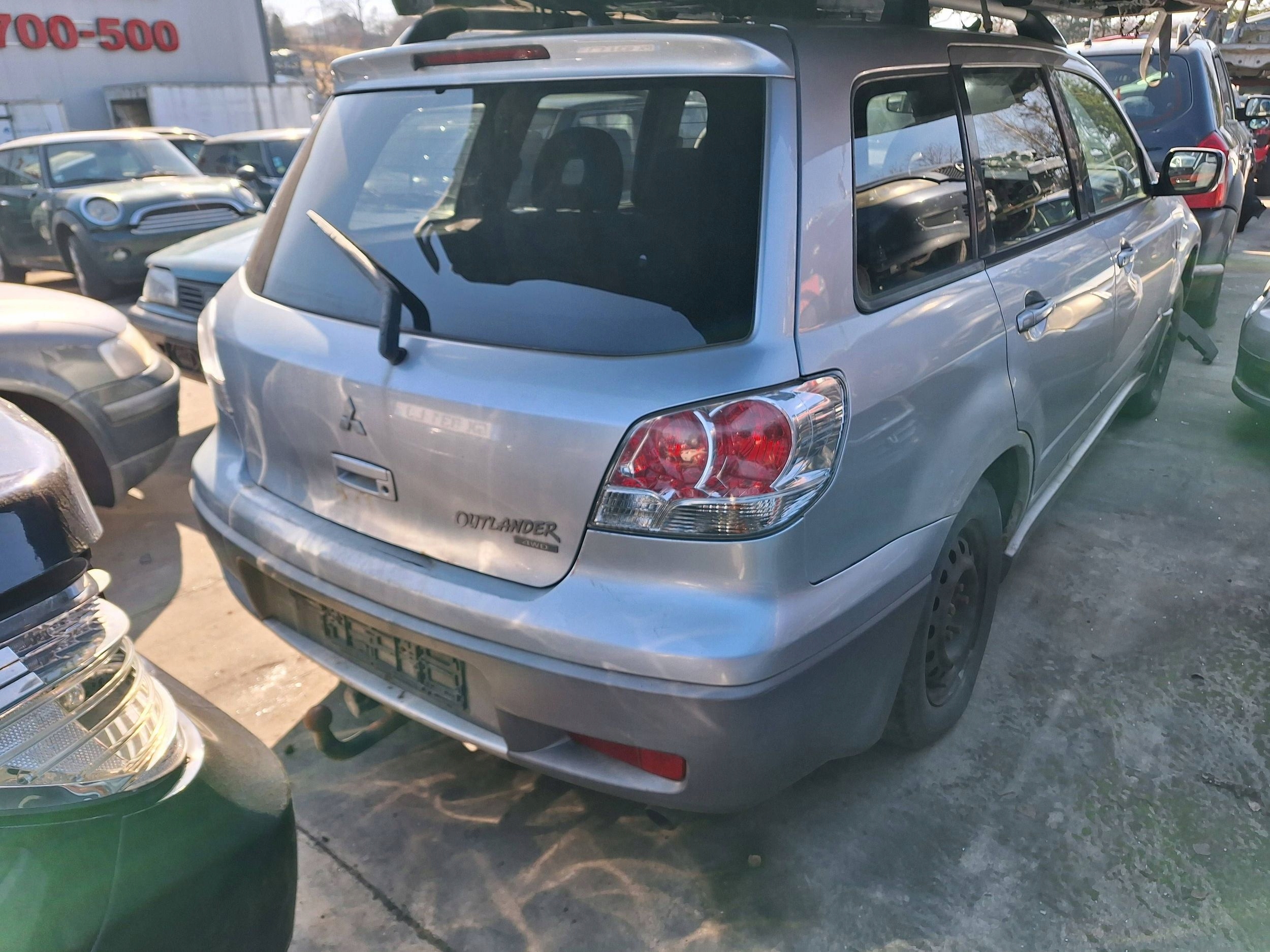 Mitsubishi OUTLANDER 1 and 2003- CU2W rear light rear part left left MN126229
