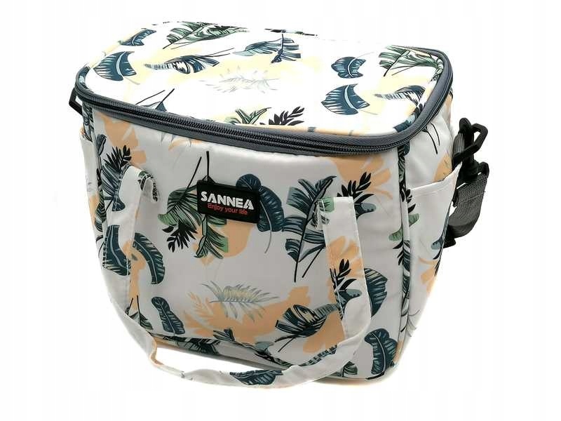 Torba termiczna hawajska termo cooler Lunchbox maui Zielone Liście Listki