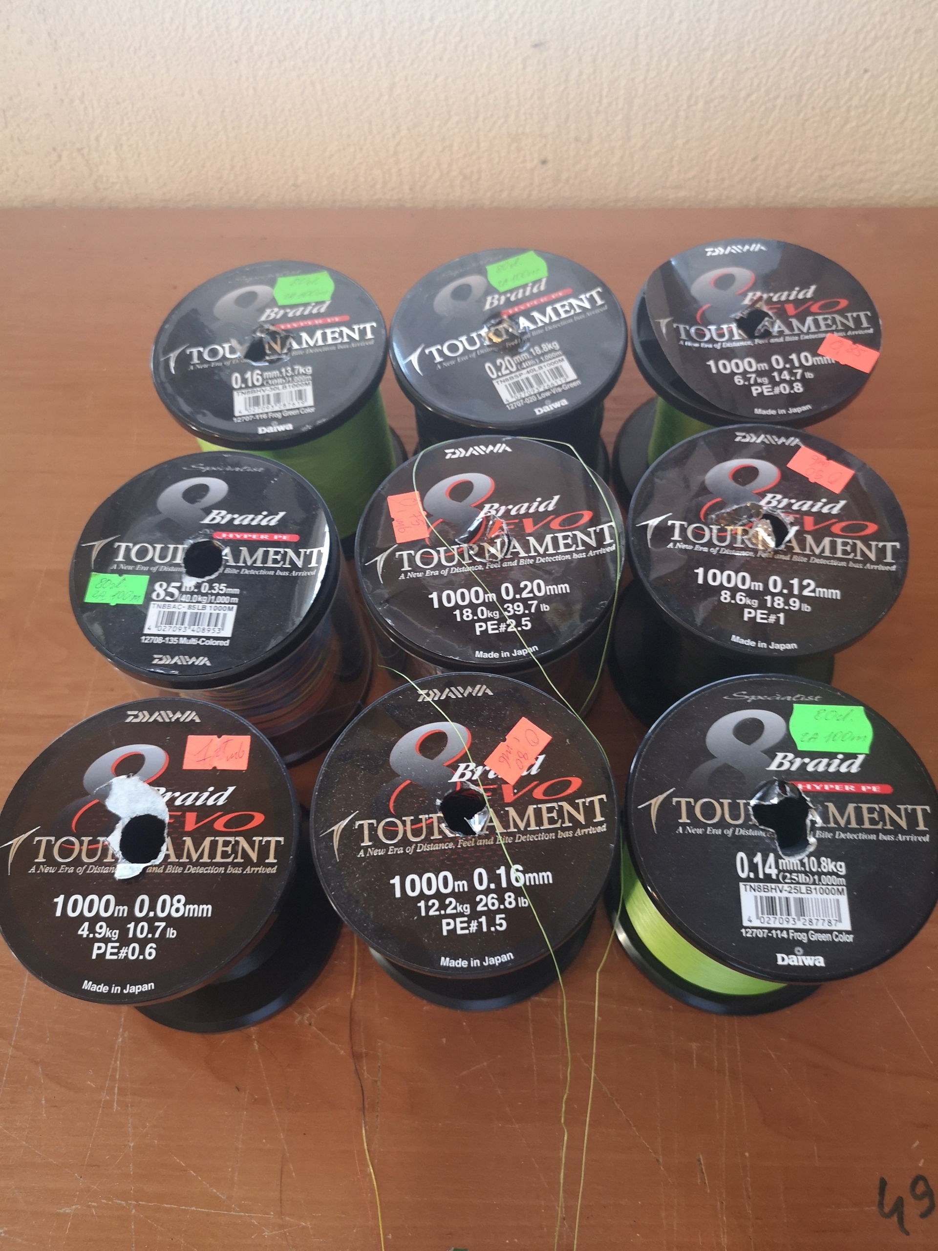 Plecionka Daiwa Tournament 0,12mm - Plecionki wędkarskie - Allegro.pl