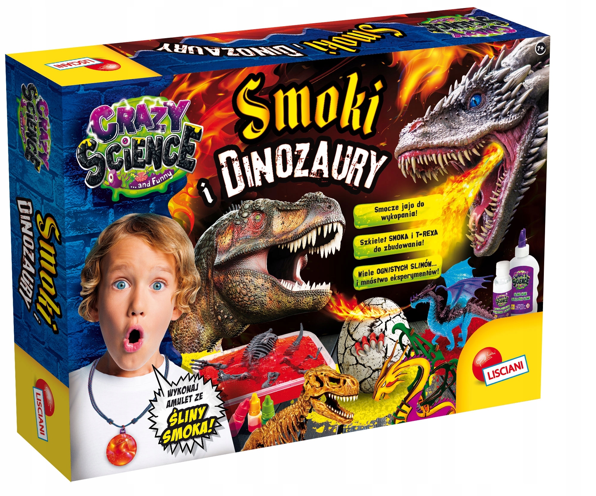 

Liściani Crazy Science Smoki I Dinozaury 89390