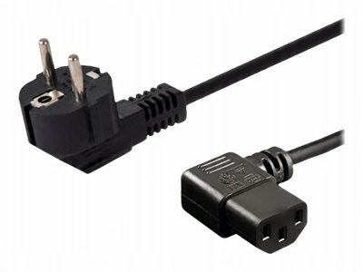 

Kątowy Kabel zasilający do telewizora komputera Pc