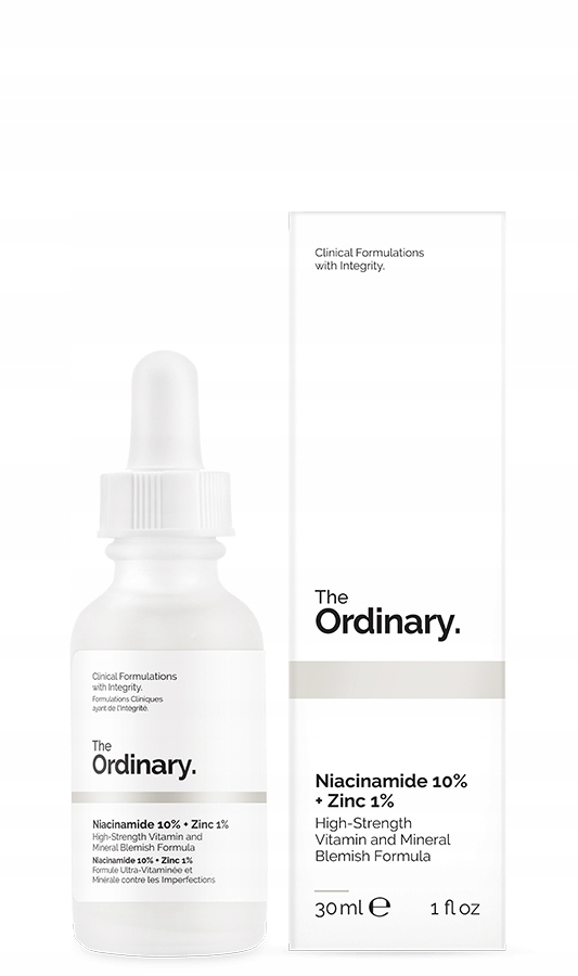 THE ORDINARY NIACINAMIDE 10% + ZINC 1% SERUM DO TWARZY 30ML