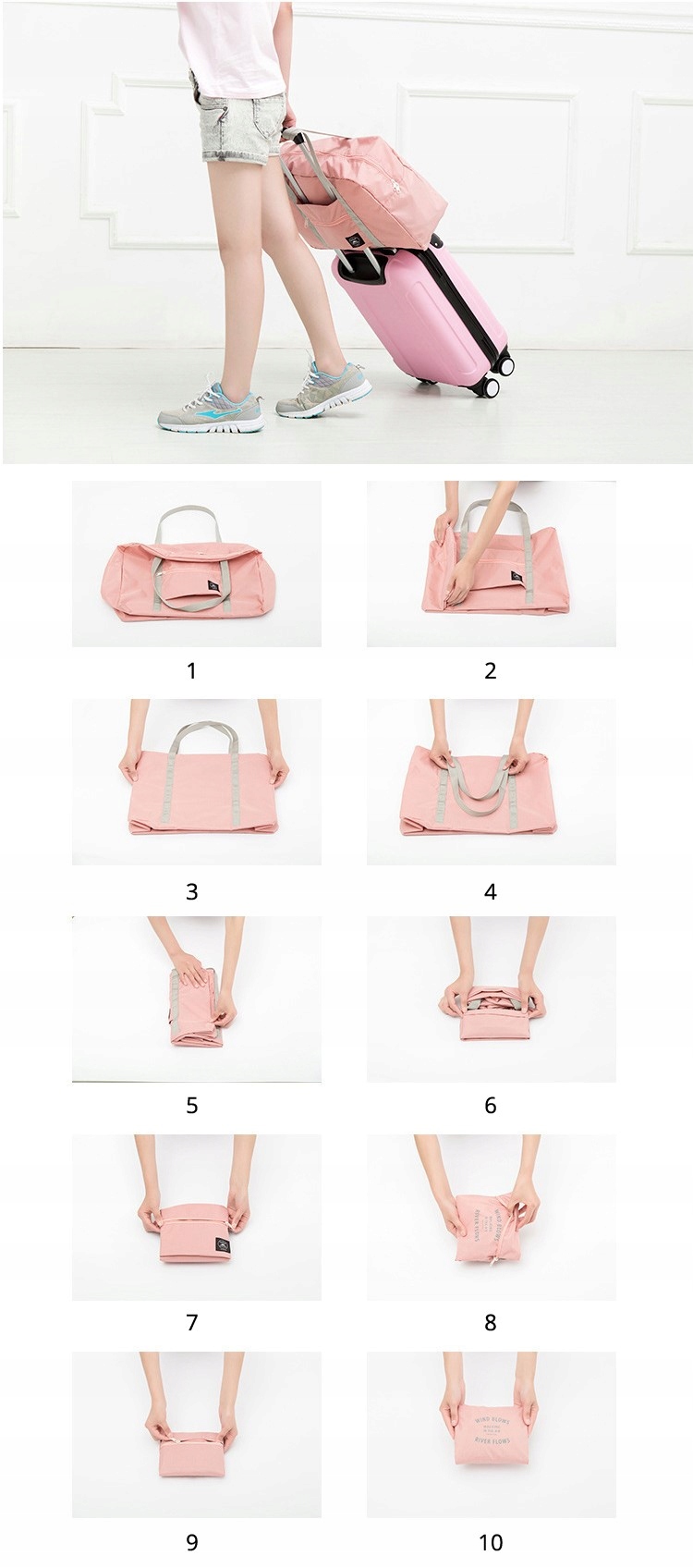 TORBA PODRÓŻNA NA BAGAŻ PODRĘCZNY SAMOLOTU Rodzaj miękka