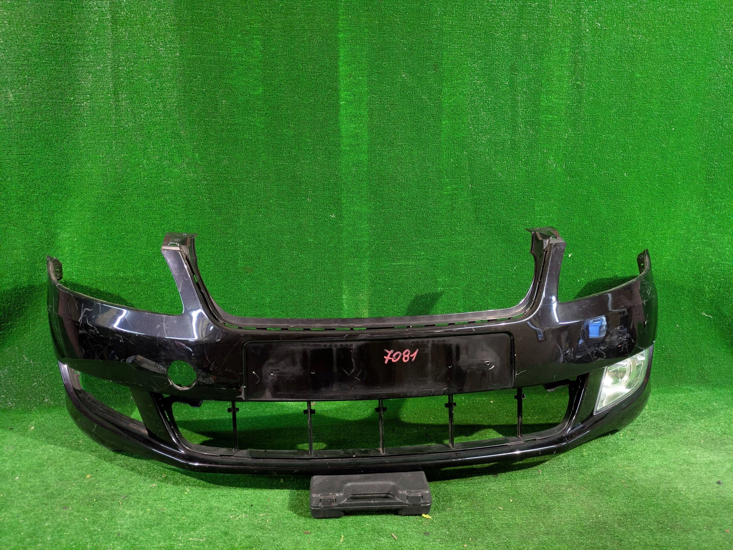 front bumper front SKODA FABIA II LIFT 10- NR.7081