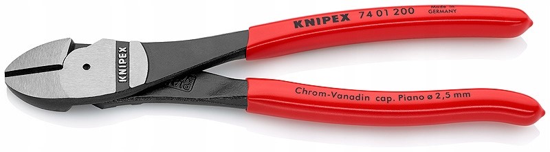 Boční štípací kleště Knipex 74 01 200 mm