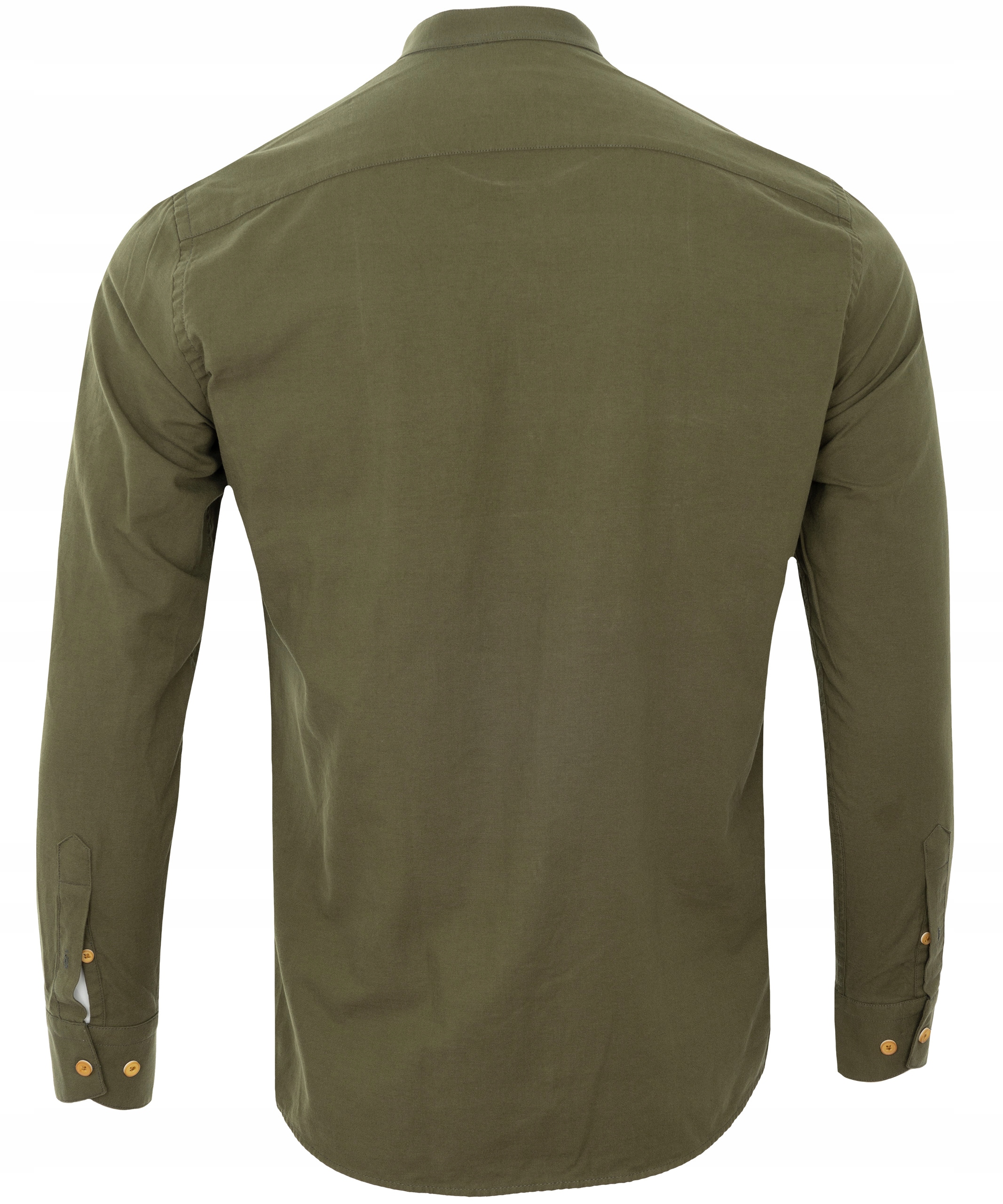 KOSZULA bawełna ZIELONA STÓJKA XL SLIM Rozmiar XL