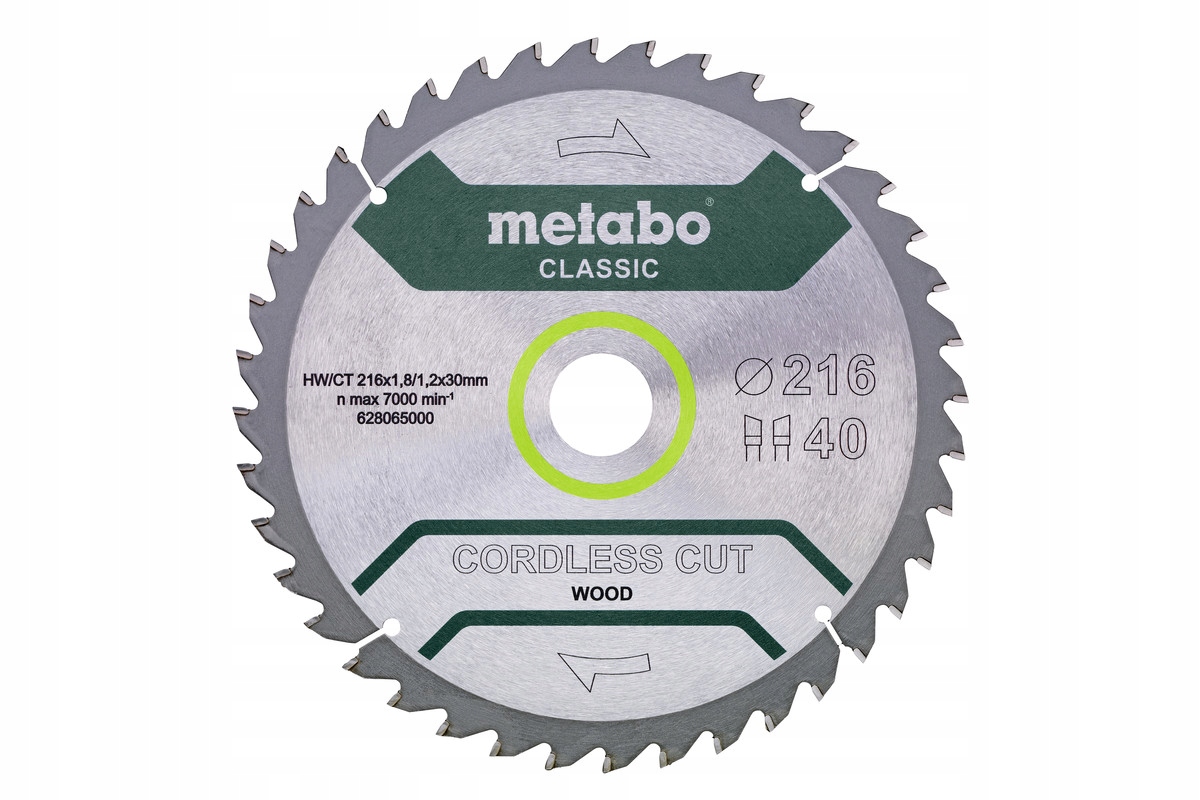 

Metabo Piła tarczowa 216x30 Z28 Wz /b (628665000)